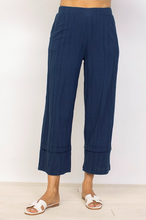 Load image into Gallery viewer, Habitat - H16571 8- Wide Crop Pant - Navy
