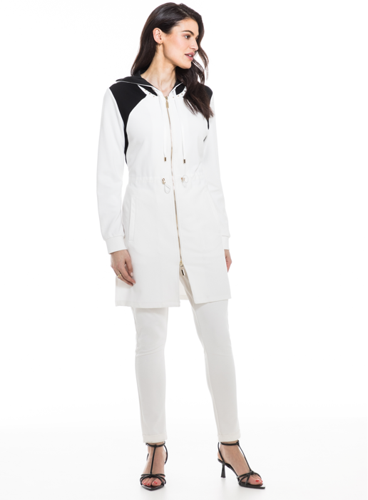 Orly - 808-01 - Hooded Knit Jacket - Off White