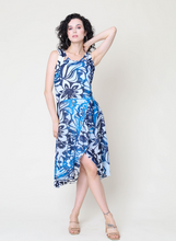 Load image into Gallery viewer, Cativa - 124119 - Wrap Dress - True Blue
