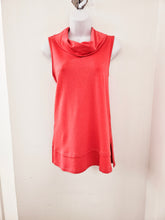 Load image into Gallery viewer, Pure - 112-4812 - Cowl Neck Sleeveless Top - Coral
