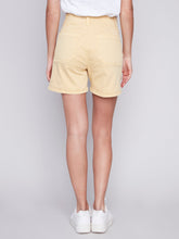Load image into Gallery viewer, Charlie B - C8051 - Shorts With Patch Pocket - Lemon
