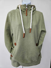 Load image into Gallery viewer, Wanakome - Ivy - Half Zip Hoodie - Army
