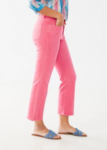 FDJ - 2441511 - Olivia Boot Crop Pants- Flamingo Pink