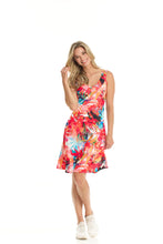 Load image into Gallery viewer, Gitane - V39 - Strappy Sleeveless A-Line Dress - Tropical
