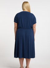 Load image into Gallery viewer, Ragwear - 2311-20069 -  Pecori Knit Dress Plus Sizes - Indigo Blue
