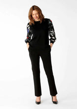 Load image into Gallery viewer, Lisette - 1067438 - Maya Long Sleeve Blouse Top Style - Black
