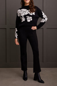 Tribal - 1545O - Tribal Signature Ponte Pull On - Black