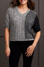 Load image into Gallery viewer, Tribal - 1869O - Dolman Elbow Sleeve Sweater - Black

