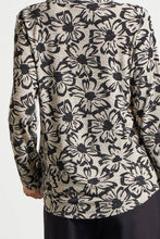 Load image into Gallery viewer, Tribal - 1873O - Long Sleeve U Neck Top With Shirring - Frost Grey
