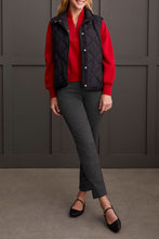 Load image into Gallery viewer, Tribal - 1893O - Scuba Dolman Top With Half Zip - Scarlet
