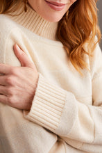 Load image into Gallery viewer, Tribal - 1995O - Long Sleeve Mock Neck Sweater - Moonstone
