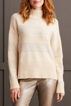 Load image into Gallery viewer, Tribal - 1995O - Long Sleeve Mock Neck Sweater - Moonstone

