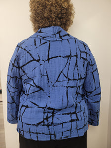 Habitat - 38423 -  Drape Collar Pull Over - Skyline