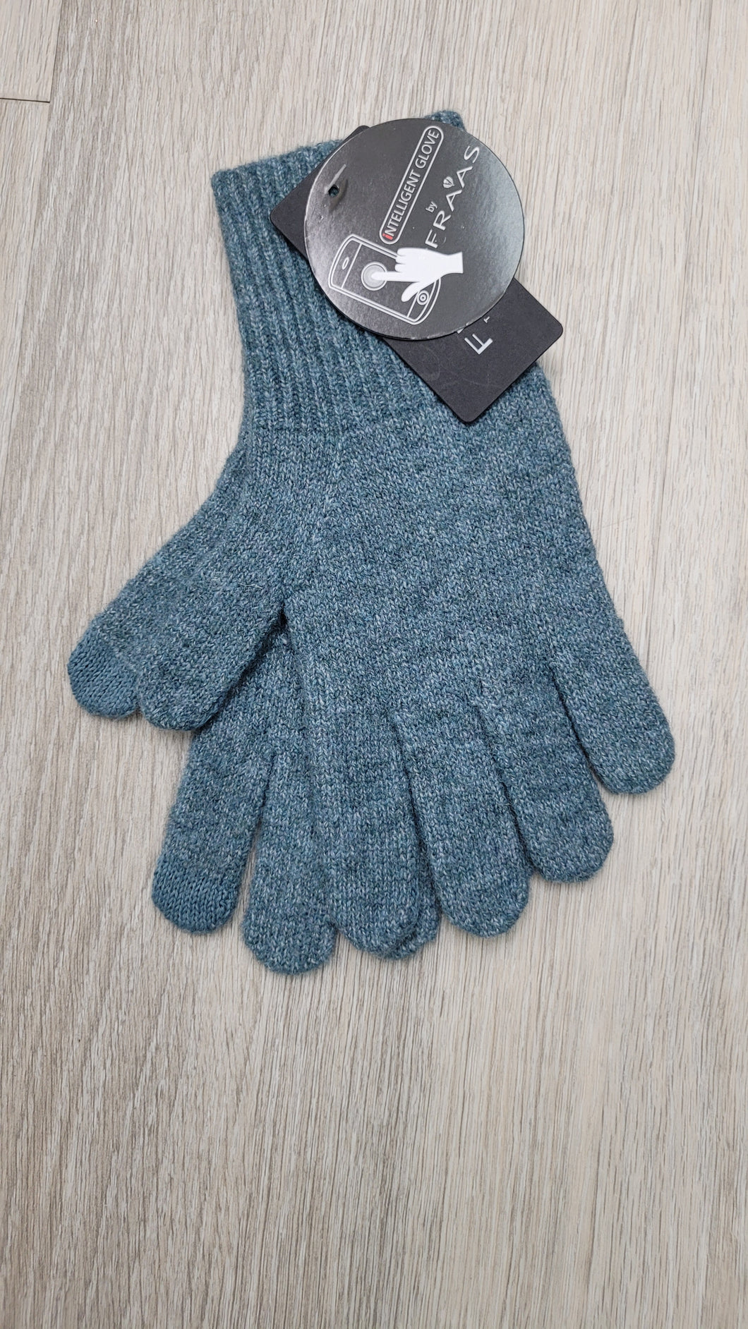 Fraas - 494072 - Recycled Knit Tech Glove - Petrol
