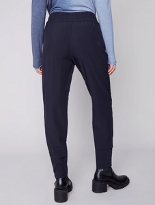 Charlie B - C5310S - Techno Pull-On Pant - Navy