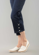 Load image into Gallery viewer, Lisette - 11201102 - Wide Crop Pant - Denim Blue
