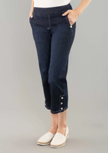 Load image into Gallery viewer, Lisette - 11201102 - Wide Crop Pant - Denim Blue
