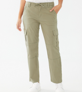 FDJ - 2732944 - Cargo Ankle Pants - Oyster Shell