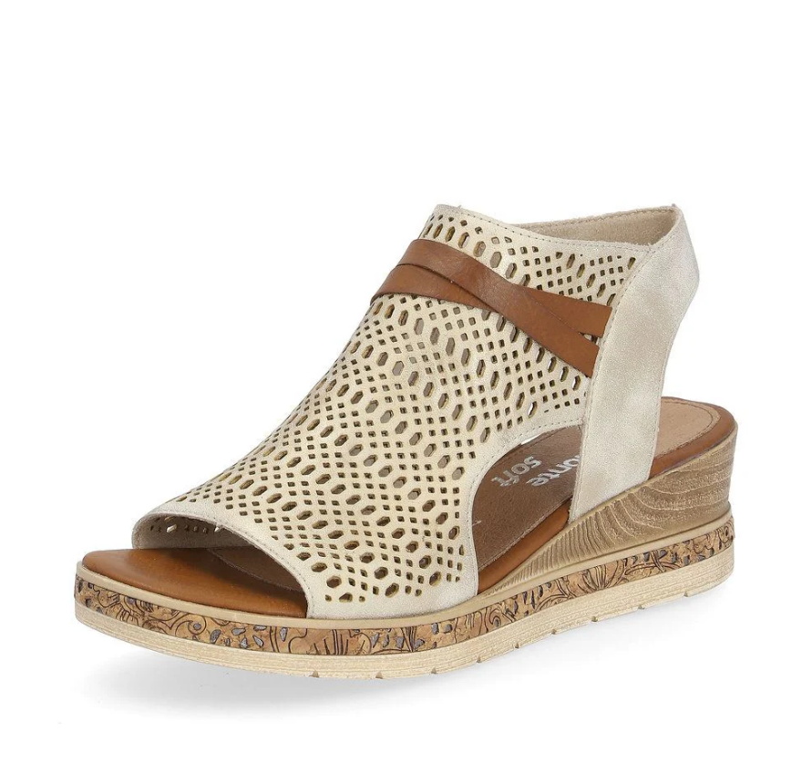 Rieker - D3075-60 - Remonte Sandal - Beige