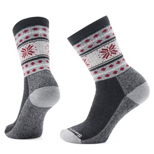 Load image into Gallery viewer, Smartwool - SW002626003 - Everyday Cozy Say It Ain&#39;t Snow Crew Socks - Charcoal
