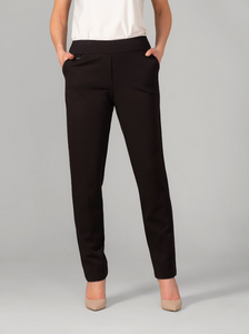 Lasania - Pull on Petite Pant - 703P - Black