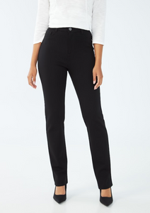 FDJ - 8496396 - Petite Suzanne Straight Leg Pant - Black
