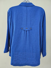 Load image into Gallery viewer, Habitat - H30649 - Pleat Back Jacket - Sapphire
