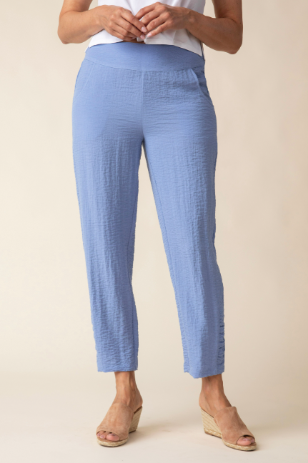 Habitat - H30670 - Ruched Ankle Pant - Rain
