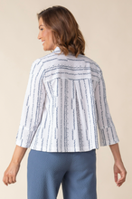 Load image into Gallery viewer, Habitat - H22014 - Tulip Hem Swing Jacket - White
