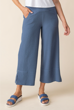 Load image into Gallery viewer, Habitat - H21372 - Relaxed Split Hem Crop - Indigo
