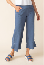 Load image into Gallery viewer, Habitat - H21372 - Relaxed Split Hem Crop - Indigo
