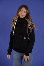 Load image into Gallery viewer, Wanakome - Hestia - Cowl Neck Side Zip - Black
