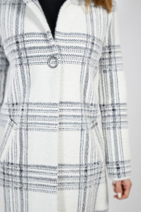 Frank Lyman - 3860 - Cardigan - Off White / Black