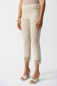 Joseph Ribkoff - 251053 - Millennium Cropped Pant - Moonstone