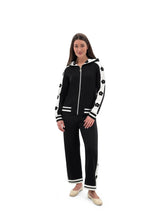 Load image into Gallery viewer, Orly - 251360 - Black and White Floral Jacket - Black

