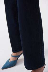Joseph Ribkoff - 251967 - Classic Bootcut Stretch Jeans - Dark Denim Blue
