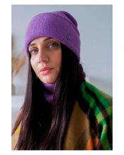 Load image into Gallery viewer, Fraas - 647012 - Single Coloured Knitted Hat - Berry
