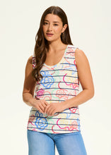 Load image into Gallery viewer, FDJ - 3595476 - Printed Tank Top - Murso/Multi
