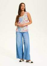 Load image into Gallery viewer, FDJ - 3595476 - Printed Tank Top - Murso/Multi
