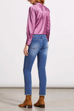 Load image into Gallery viewer, Tribal - 5675O - Audrey Pull On Slim Ankle With Embellishment - Blue Quartz
