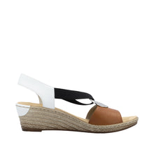 Load image into Gallery viewer, Rieker - 624H6-24 - Sandals - Brown Combination
