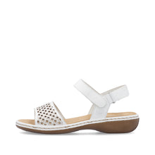 Load image into Gallery viewer, Rieker - 65967-80 - Velcro Strap Sandals - Massa Kelso - White
