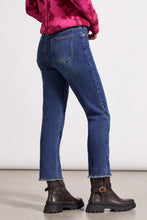 Load image into Gallery viewer, Tribal - 6733O - Audrey Pull On Straight Crop Pant - River Blue
