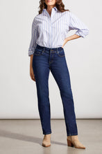 Load image into Gallery viewer, Tribal - 7572U - Petite Eco Friendly Sophia Curvy Straight Leg Jeans - Deep Ocean

