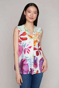 Claire Desjardins - 92038 - Bamboo Knit Top - A Smattering of Spring