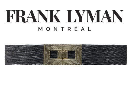 Frank Lyman - A23103U - Belt - Black/Gold
