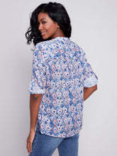 Load image into Gallery viewer, Charlie B - C4188YD - Cotton Gauze Blouse - Treasure
