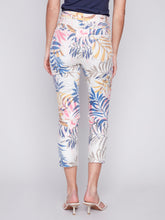 Load image into Gallery viewer, Charlie B - C5516 - Printed Stretch 5 Pockets Pant - Leaf
