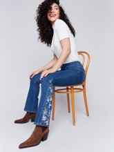 Load image into Gallery viewer, Charlie B - C5574 - Embroidered Jean - Indigo
