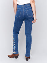 Load image into Gallery viewer, Charlie B - C5574 - Embroidered Jean - Indigo
